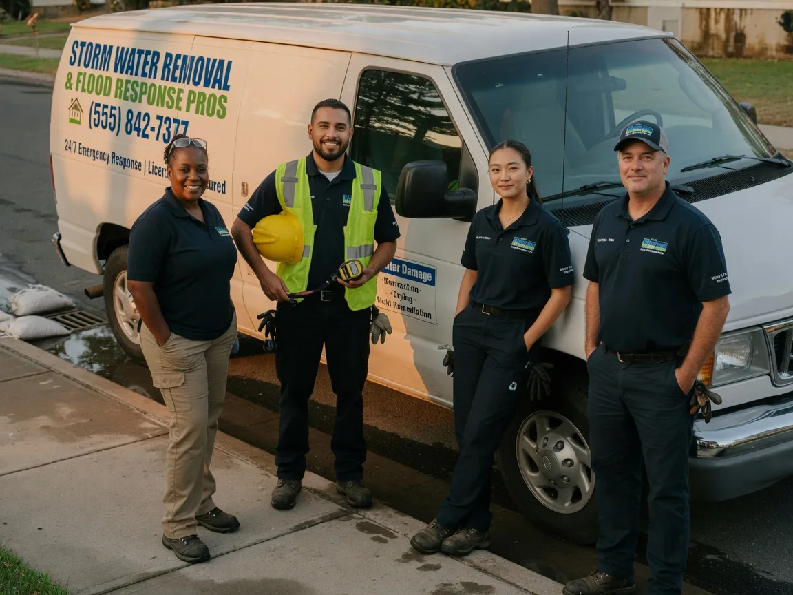 Storm Damage Water Removal company in Three Bridges, NJ