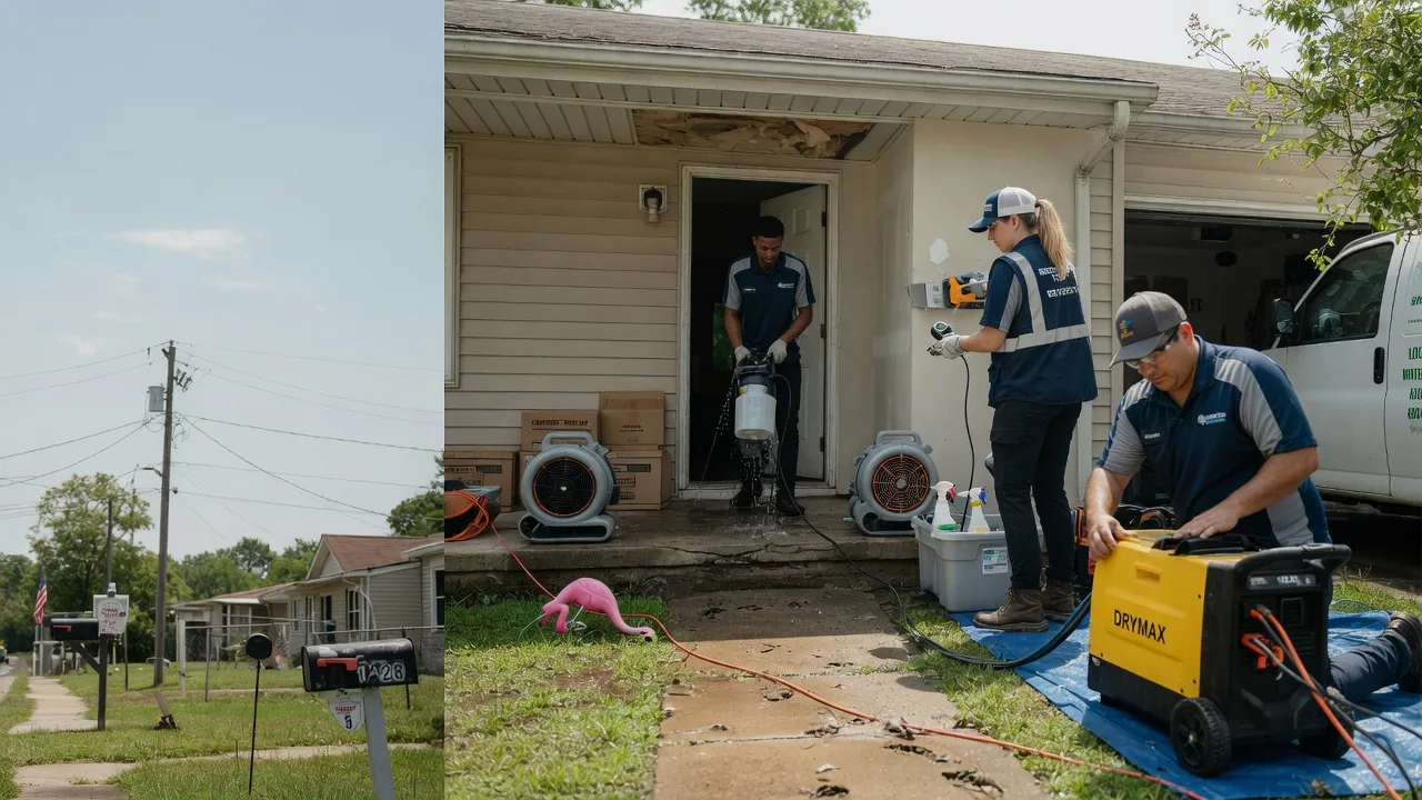 Storm Damage Water Removal in Three Bridges, NJ near me